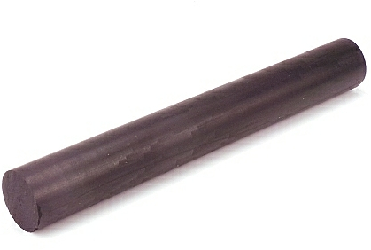 Solid Black - ebonite rod
